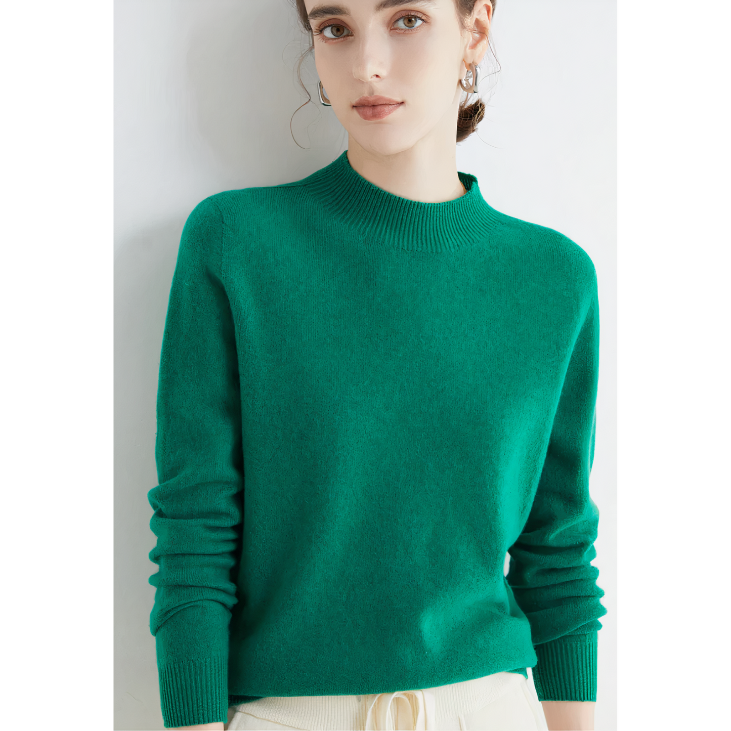 Maëlys - Pull col roulé classique