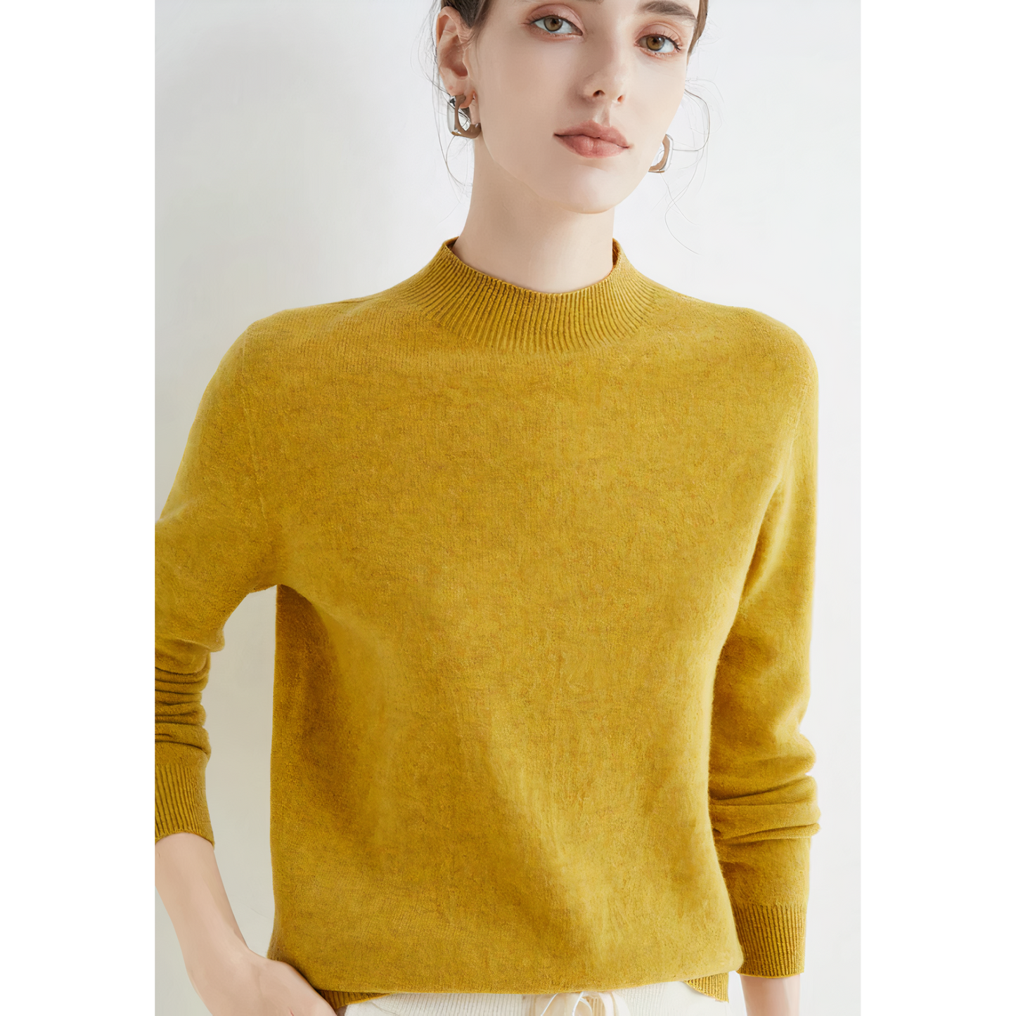 Maëlys - Pull col roulé classique