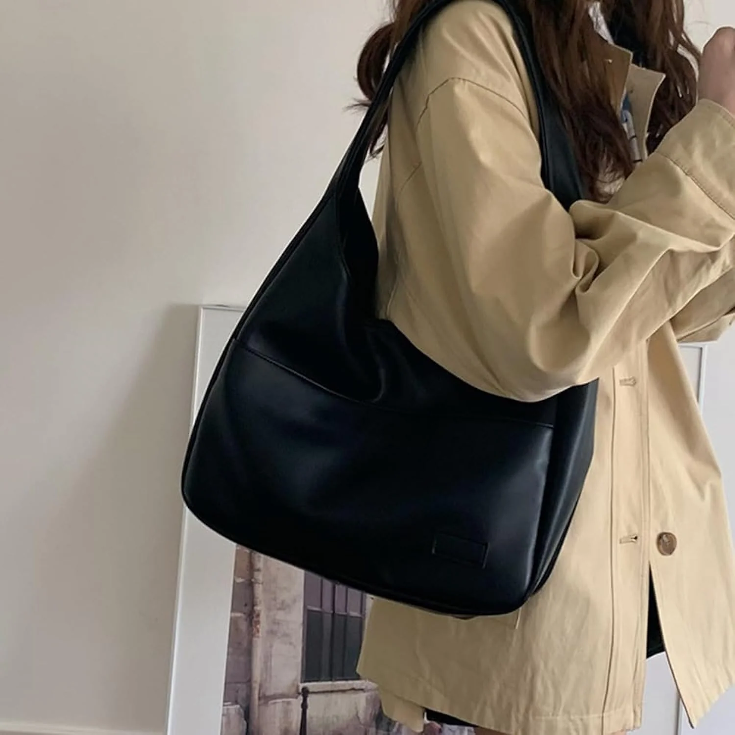 Charlotte - Sac Hobo en Cuir