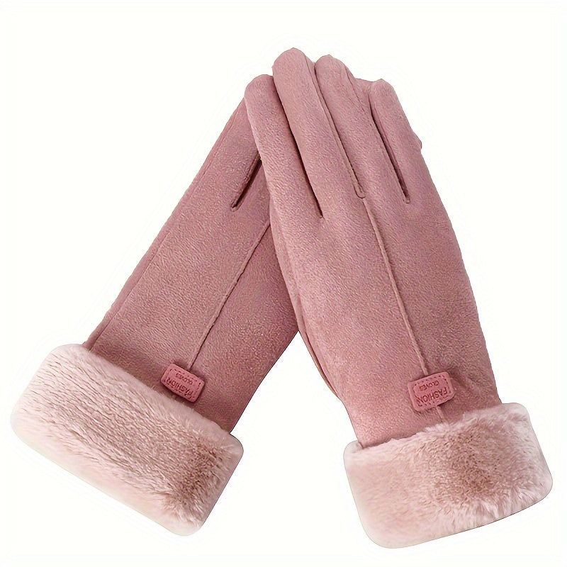 Églantie - Gants en Peluche Chaleureux