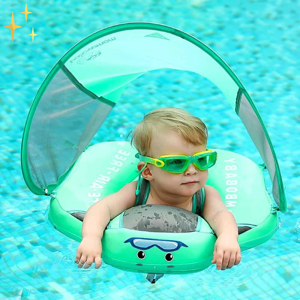 Anneau de natation de sécurité pour les tout-petits dans la piscine ou à la plage, plein de plaisir et sans danger