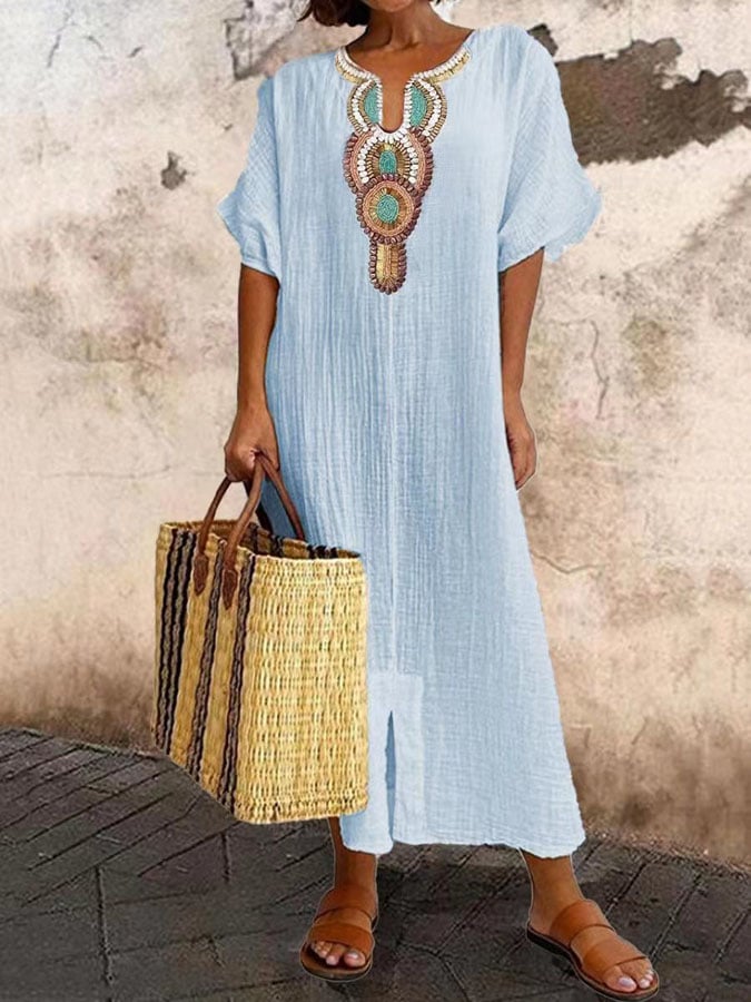 Bella - Robe Maxi Ample et Confortable