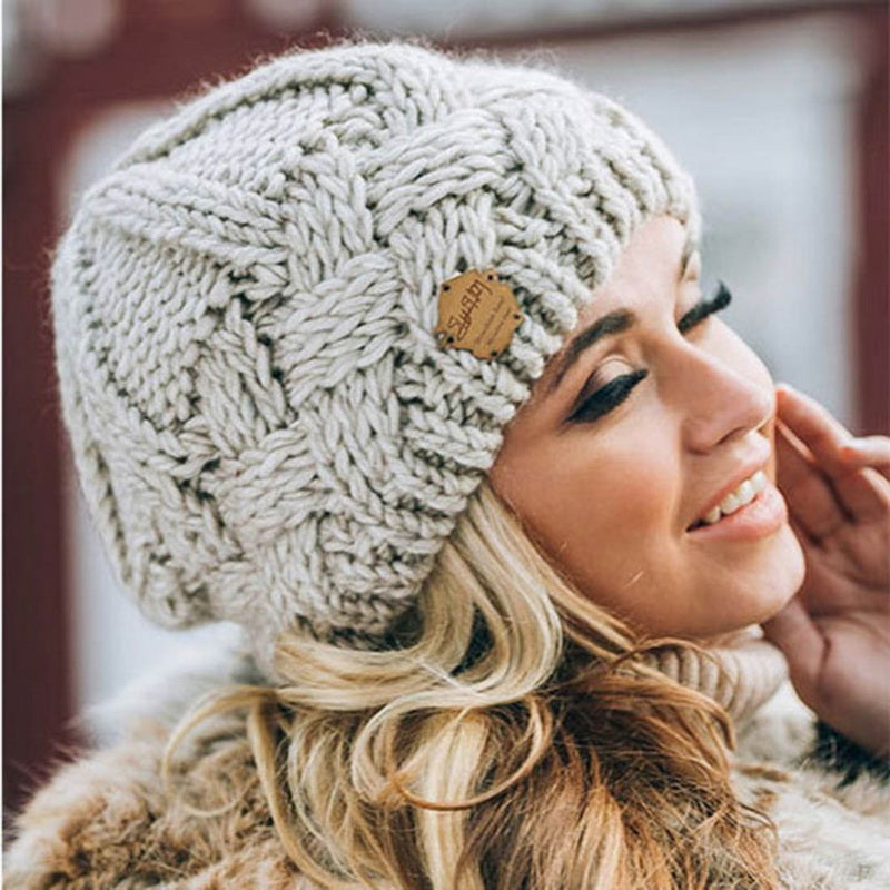 Frédérique - Bonnet tricoté de luxe