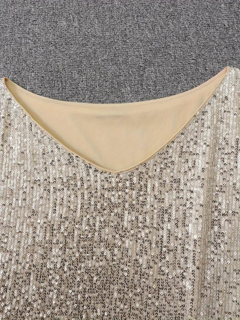 Isabella - Robe à Sequin Décolleté