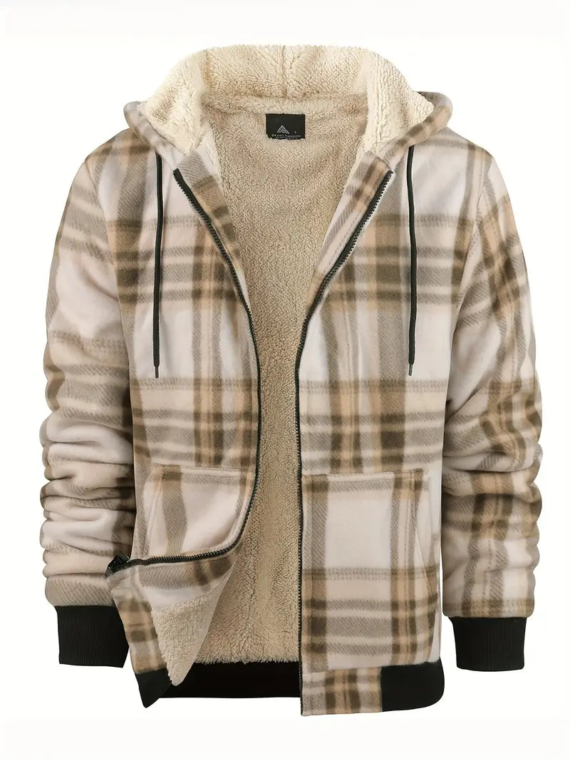 Sylvestre - Veste Hivernale pour Hommes Avec Doublure Polaire Chauffante