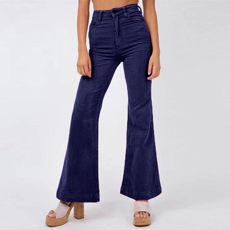 Chloe - Jeans flare taille haute