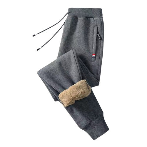 Oskar - WoolFlex Pantalon de Jogging en Laine d'agneau Chaude Doublé