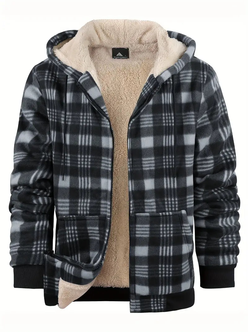Sylvestre - Veste Hivernale pour Hommes Avec Doublure Polaire Chauffante