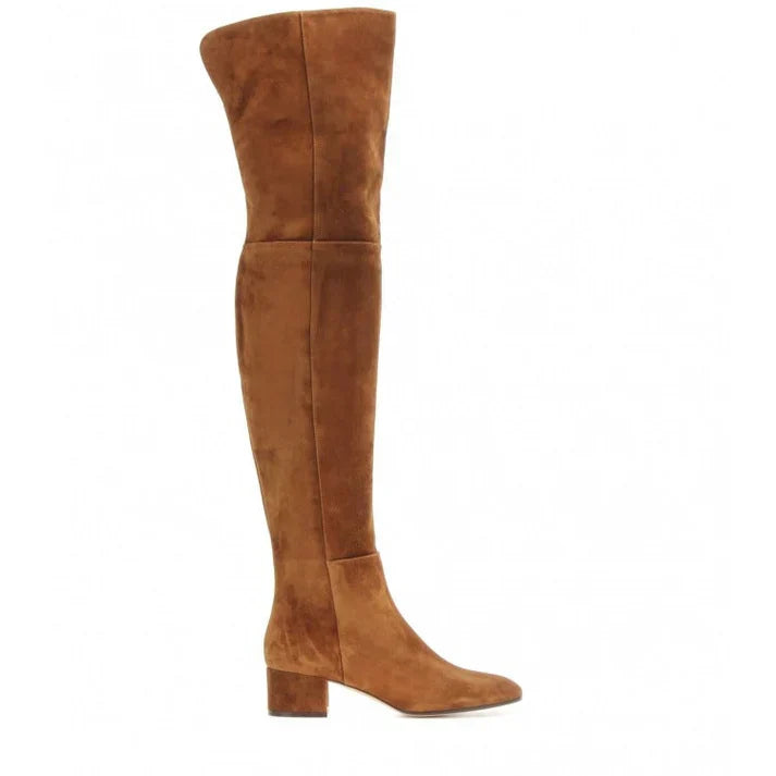 Emma - Bottes à talon bloc montantes