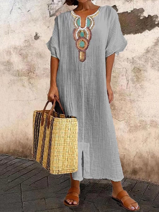 Bella - Robe Maxi Ample et Confortable