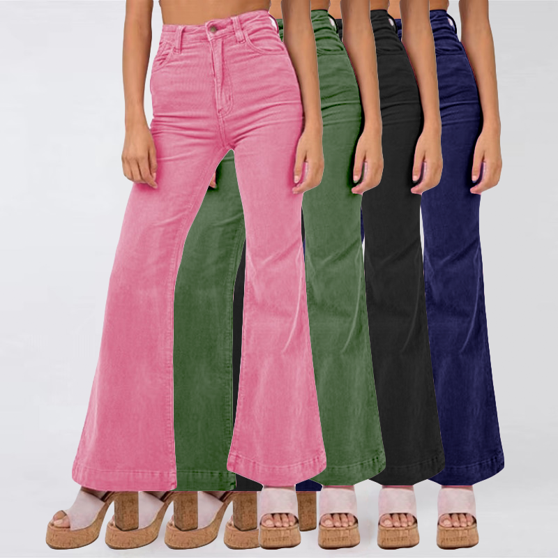 Chloe - Jeans flare taille haute