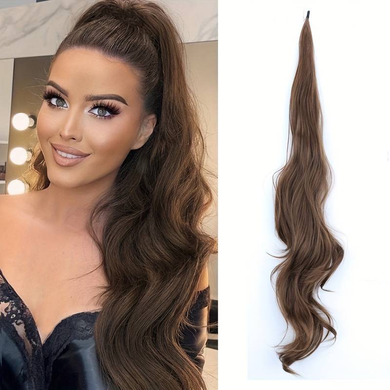 JLO Flexible Wrap Around Ponytail for Gorgeous Long Hair to Radiate this Summer ! Aujourd'hui 1+2 GRATUIT !