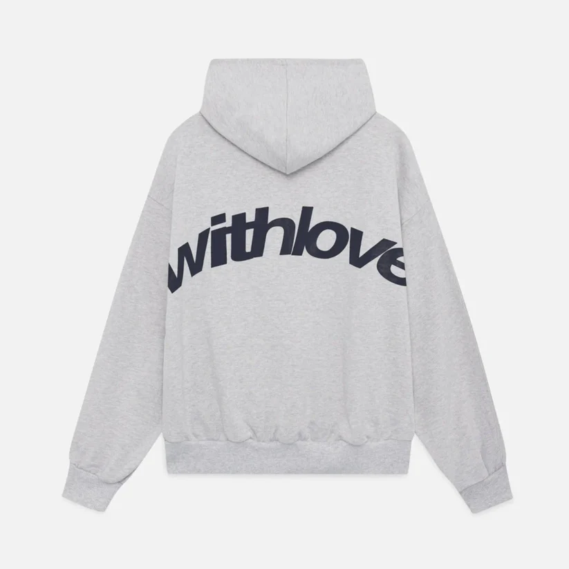 Dean - Sweat à capuche graphique avec imprimé "With Love"