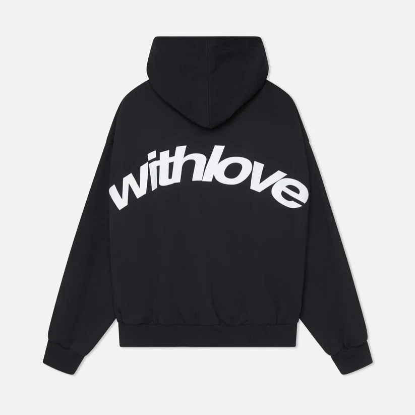 Dean - Sweat à capuche graphique avec imprimé "With Love"