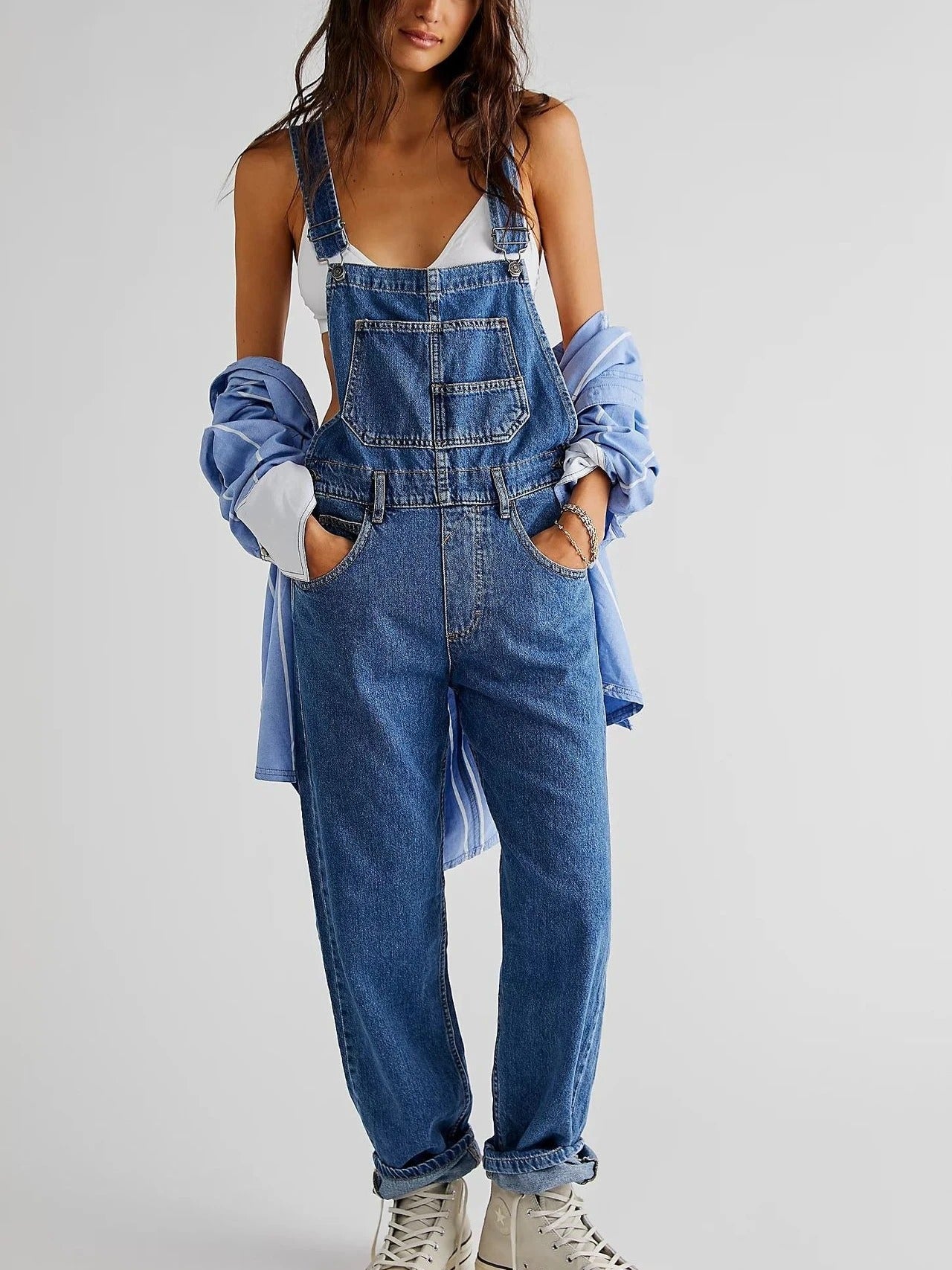Léonie - Salopettes tendance en différentes couleurs