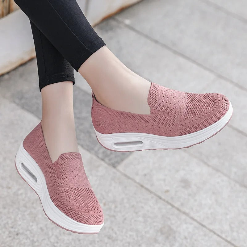 Alina - Chaussures orthopédiques et tendance pour femme, plus de douleurs aux pieds et des heures de marche sans effort
