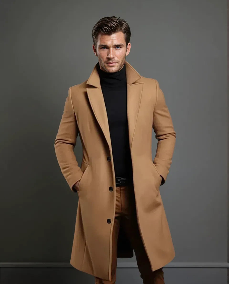 Stanislas - Manteau en Laine de Haute Qualité