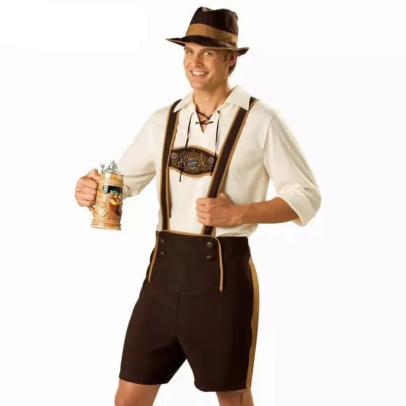 Janina - Robe Classique Dirndl Oktoberfest avec jupe Vichy