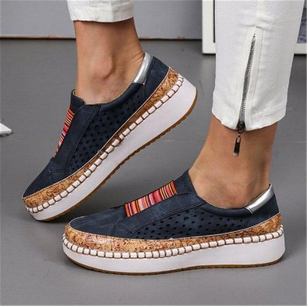 Zoe - Chaussures orthopédiques vintage chic pour femme