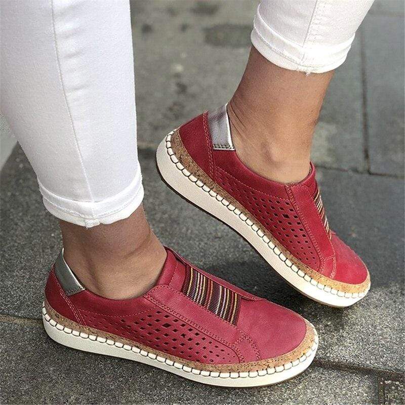 Zoe - Chaussures orthopédiques vintage chic pour femme