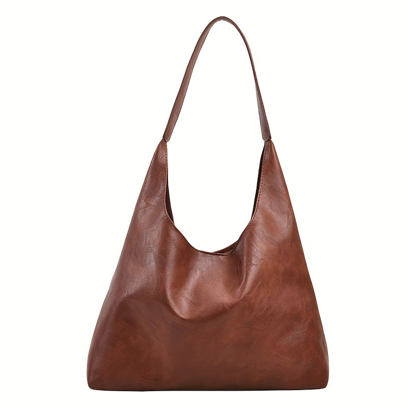 Vespera - Sac à bandoulière au design rond bohème chic en simili cuir