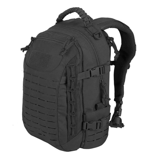Elias - Sac à Dos Tactique Extra Spacieux Commando 30L+ avec de Nombreuses Poches Latérales