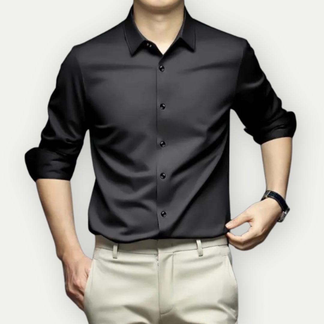 Gérard - Chemise Homme Sans Repassage et Anti-Rides Pratique Confortable et Stylée