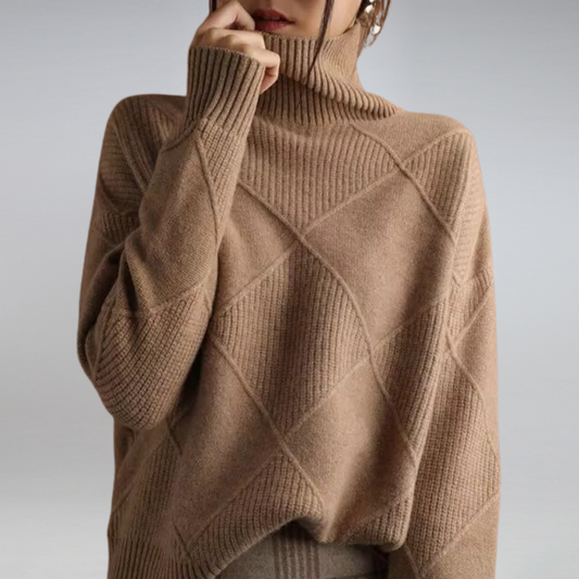 Azélie - Pull doux à motifs