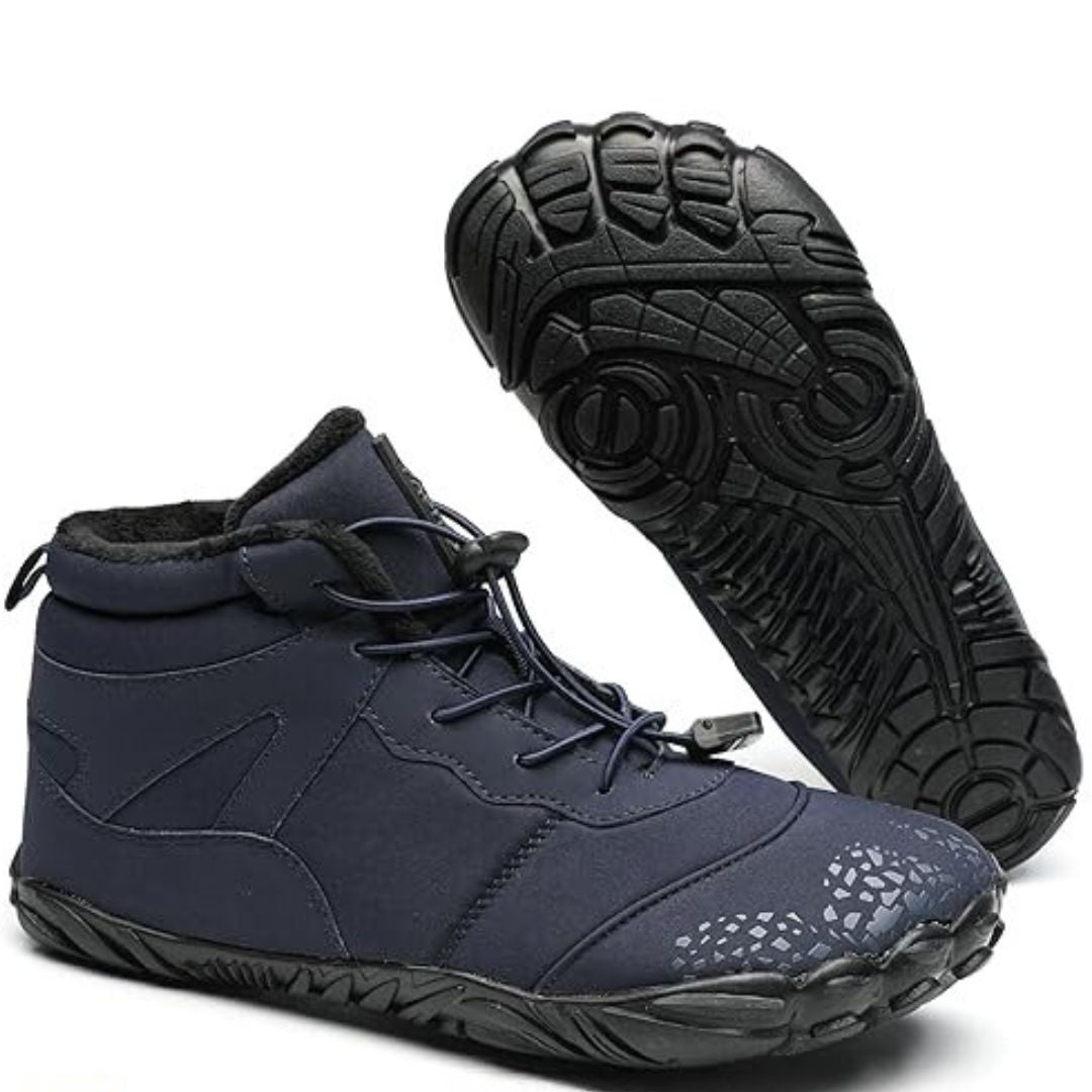 Theo - Chaussures de Trekking Durables et Imperméables pour Pieds Nus