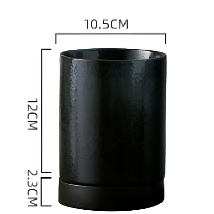 ClayAura - Porte-Couverts en Céramique Fait Main
