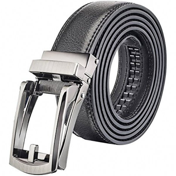 Nick - Ceinture Confort Click en Cuir à Réglage Micro pour Toutes les Tailles