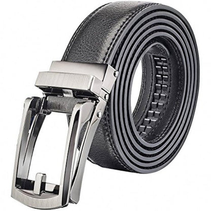 Nick - Ceinture Confort Click en Cuir à Réglage Micro pour Toutes les Tailles