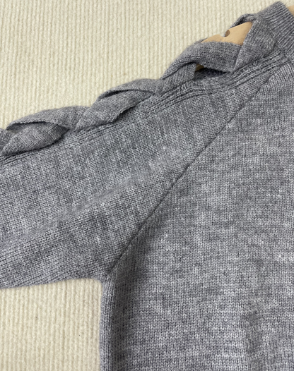 Dorette - Pull Gris uni Pour un Look à la Mode