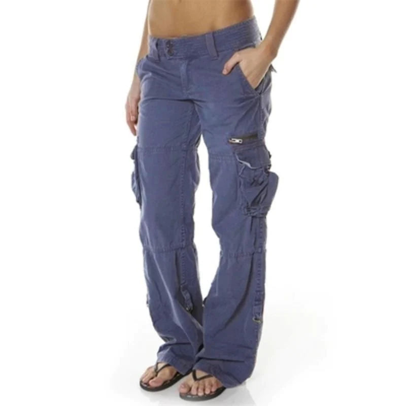 Eva - Pantalon cargo décontracté