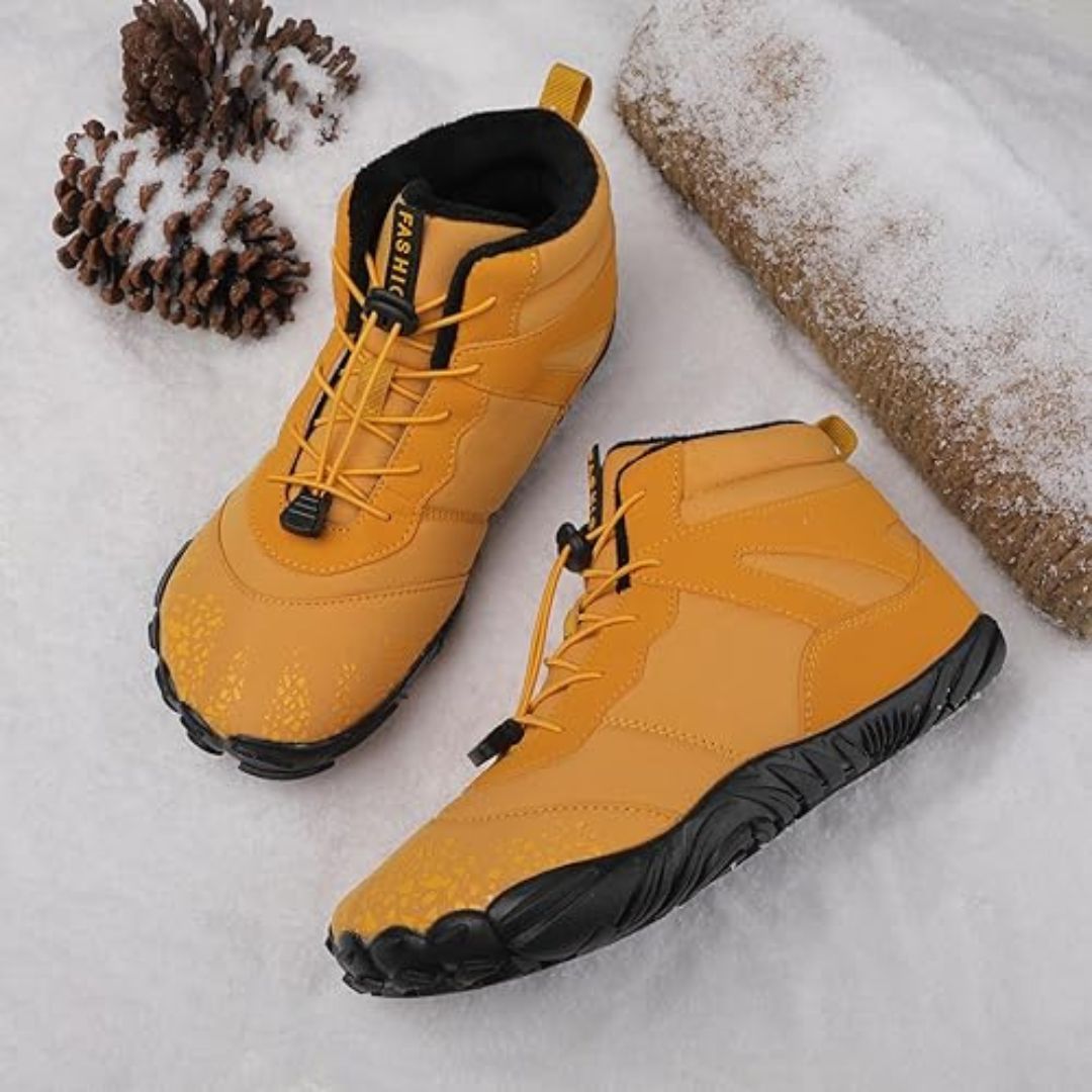 Theo - Chaussures de Trekking Durables et Imperméables pour Pieds Nus