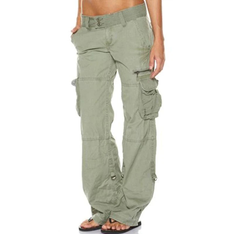 Eva - Pantalon cargo décontracté
