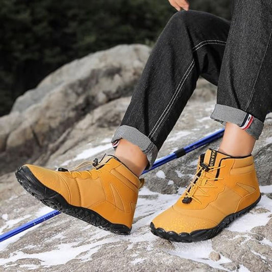 Theo - Chaussures de Trekking Durables et Imperméables pour Pieds Nus