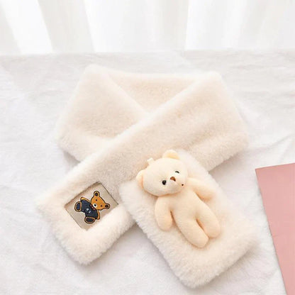 Cyriaque - Écharpe Mignonne en Peluche