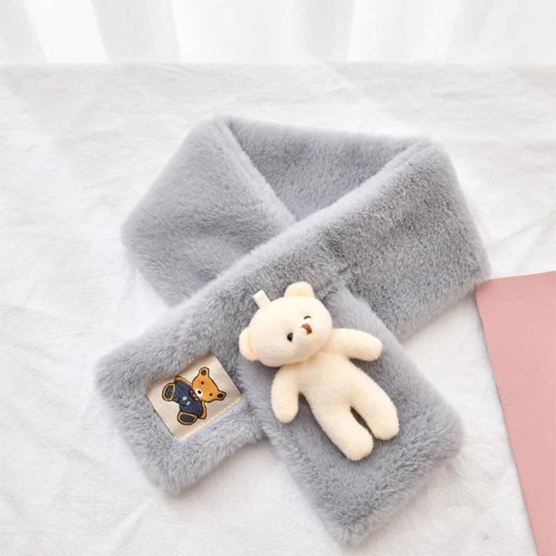 Cyriaque - Écharpe Mignonne en Peluche