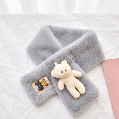 Cyriaque - Écharpe Mignonne en Peluche