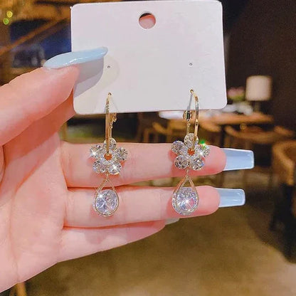 Anaïs - Boucles d'oreilles en cristal | 1+1 GRATUIT