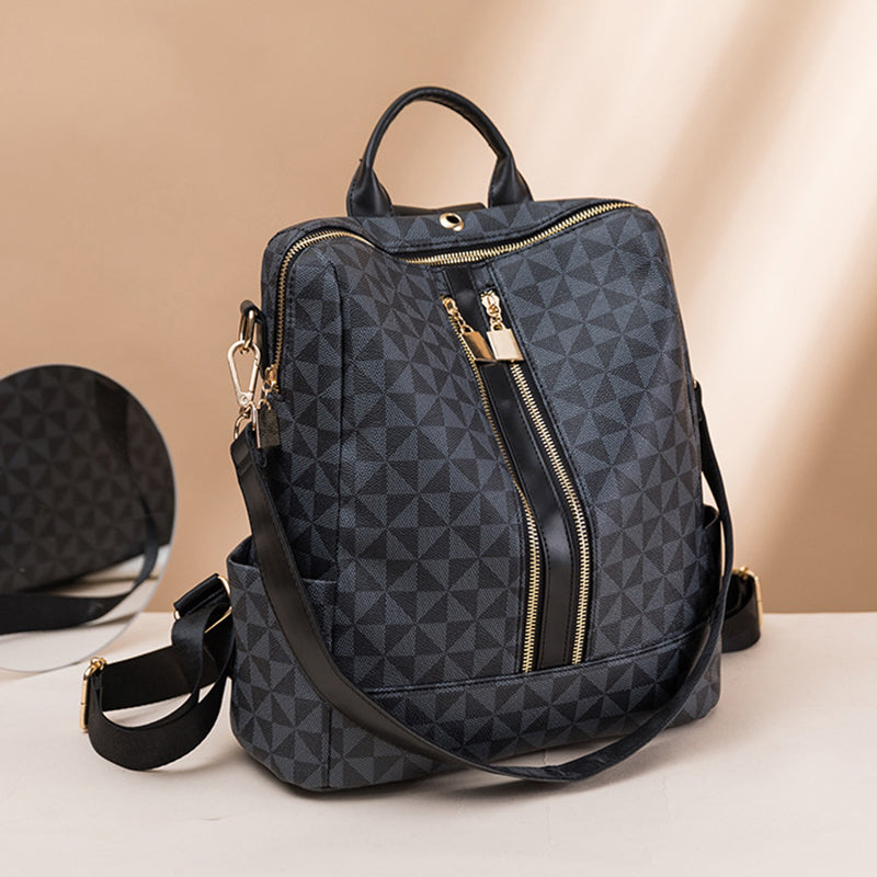 Ava - Ensemble Élégant Antivol à Deux Pièces avec Sac à Dos Convertible et Porte-monnaie au Design Chic