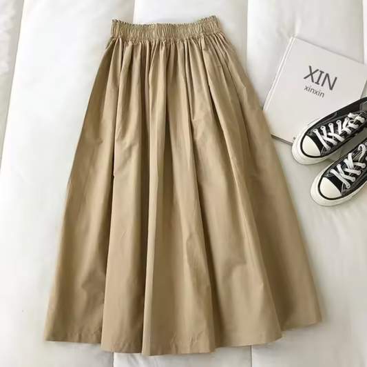 Chloé – Jupe Large À Taille Haute