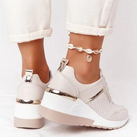 Lila - Baskets compensées élégantes pour un look chic