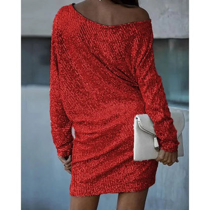 Isabella - Robe à Sequin Décolleté