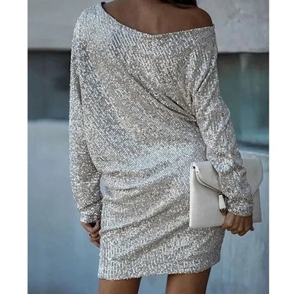 Isabella - Robe à Sequin Décolleté
