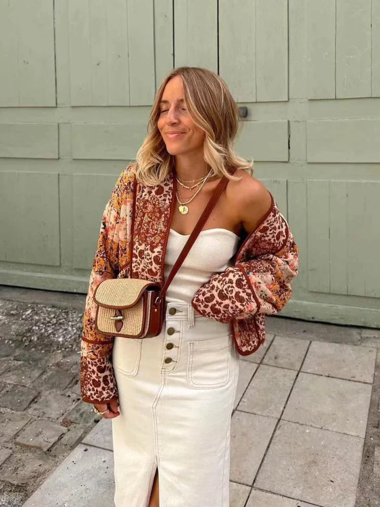 Fave - Veste à Motifs élégants pour Femmes