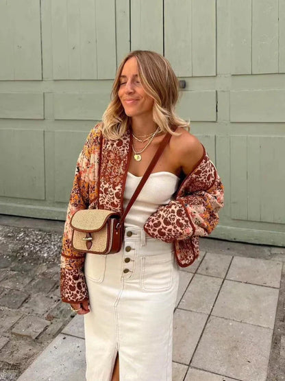 Fave - Veste à Motifs élégants pour Femmes