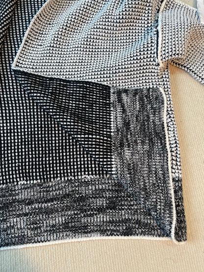 Talli - Gilet gris uni à Manches Longues