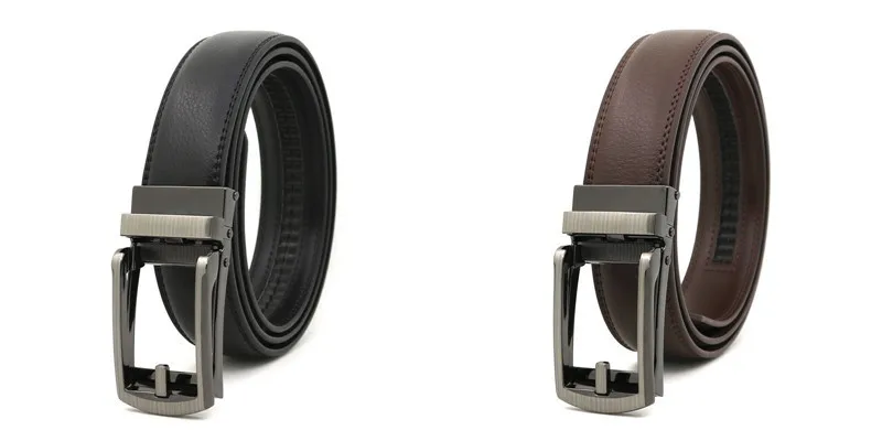 Nick - Ceinture Confort Click en Cuir à Réglage Micro pour Toutes les Tailles
